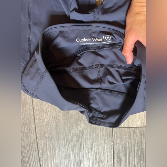 Outdoor Voices FreeForm 7/8 Contour Legging Medium navy Pockets Athletic - Picture 5 of 9